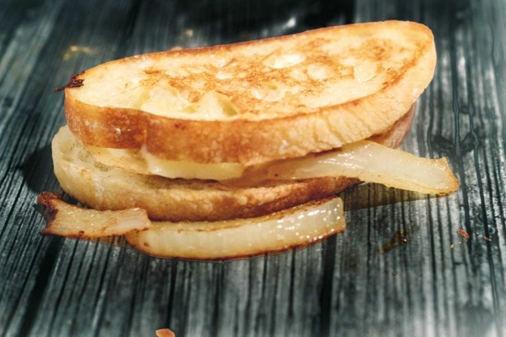 French Onion Comte Grilled Cheese - Seduction In The Kitchen